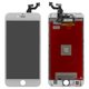 Дисплей для iPhone 6S Plus, білий, з рамкою, Сopy, Copy, Tianma