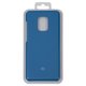 Чохол для Xiaomi Redmi Note 9 Pro, Redmi Note 9S, синій, Original Soft Case, силікон, azure (24), M2003J6B2G, M2003J6A1G
