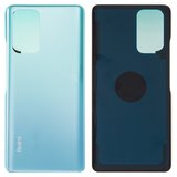 Задня панель корпуса для Xiaomi Redmi Note 10 Pro, Redmi Note 10 Pro Max, блакитна, glacier blue