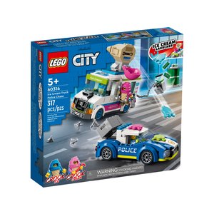 Конструктор LEGO City Поліцейське переслідування фургона з морозивом 60314 
