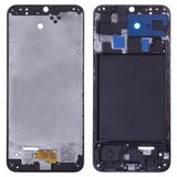 Рамка кріплення дисплея для Samsung A205F/DS Galaxy A20, чорна