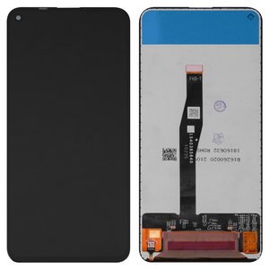 Дисплей для Huawei Honor 20, Honor 20 Pro, Nova 5T, черный, без рамки, Оригинал переклеено стекло , YAL L21