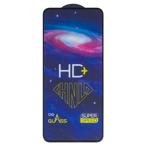Захисне скло HD+ для Xiaomi Poco M6 Pro 5G, Redmi 12, Redmi 12 5G, Redmi 13, 0,33 мм 9H, сумісне з чохлом, Full Glue, чорний