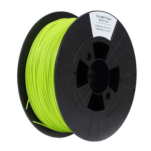 Філамент для 3D принтера PRUSA PLA+ MATT Lime green, 1 кг