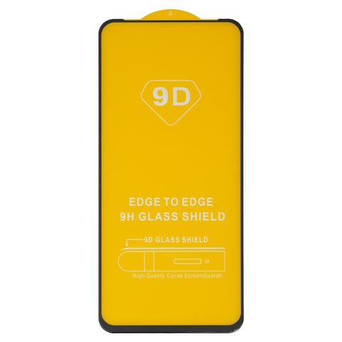 Защитное стекло для Realme 12 Pro, 12 Pro Plus, совместимо с чехлом, Full Glue, без упаковки , черный, cлой клея нанесен по всей поверхности