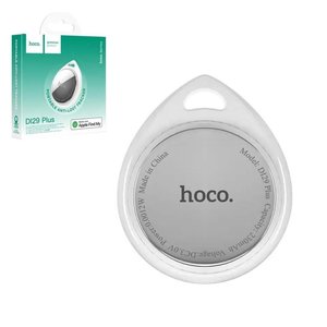 Умный брелок для поиска Hoco DI29 Plus, GPS трекер, белый, AirTag, #6942007613590