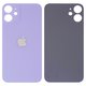 Задня панель корпуса для iPhone 12 mini, фіолетова, не потрібно знімати скло камери, Original (PRC), big hole