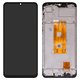 Дисплей для Realme C63 4G, черный, с рамкой, High Copy