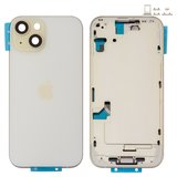 Корпус для iPhone 15, жовтий, з тримачем SIM-карти, з боковими кнопками, Original (PRC), EU version
