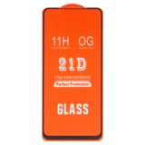 Защитное стекло для Motorola Moto E14, Moto G04, Moto G24, совместимо с чехлом, Full Glue, (без упаковки), черный