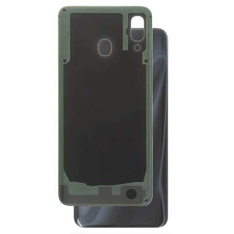 Panel trasero de carcasa puede usarse con Samsung A305F DS Galaxy A30, negra