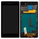 LCD compatible with Sony C6902 L39h Xperia Z1, C6903 Xperia Z1, C6906 Xperia Z1, C6943 Xperia Z1, (black, with frame, Original (PRC))