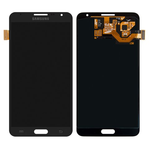 LCD compatible with Samsung N7502 Note 3 Neo Duos, N7505 Note 3 Neo , gray, without frame, original change glass 