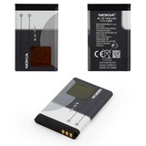 Battery BL-5C compatible with Nokia 1100, 1101, 1110, 1280, 1600, 1616, 202 Asha, 203 Asha, 2300, 2310, 2323c, 2330c, 2600, 2610, 2626, 2700c, 2710n, 2730c, 3100, 3109c, 3110c, 3120, 3208c, 3555, 3610f, 3650, 3660, 5030, 5130c, 5130xm, 6030, 6085, 6086, 6230, 6230i, 6263, 6267, 6270, 6282, 6555, 6600, 6620, 6630, 6670, 6680, 6681, 7600, 7610, C1-00, C1-02, C2-00, C2-01, C2-02, C2-03, C2-07, E50, E60, N70, N71, N72, X2-01, X2-05, (Li-ion, 3.7 V, 1020 mAh, Original (PRC))