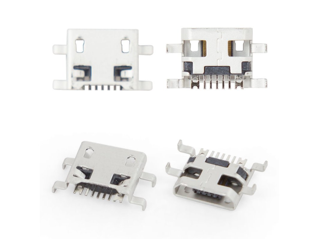 Conector de puede usarse celulares, 7 pin, tipo 11, micro USB tipo-B - All Spares