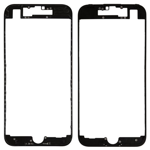 LCD Binding Frame compatible with iPhone 7, black 