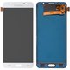 Дисплей для Samsung J710 Galaxy J7 (2016), белый, с регулировкой яркости, Best copy, без рамки, Сopy, (TFT)