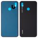 Housing Back Cover compatible with Huawei P20 Lite, (black)