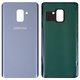 Housing Back Cover compatible with Samsung A730F Galaxy A8+ (2018), A730F/DS Galaxy A8+ (2018), (purple, gray)