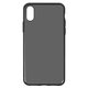 Case Baseus compatible with Apple iPhone XS, (black, transparent, silicone) #ARAPIPH58-B01