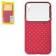 Case Baseus compatible with iPhone XR, (red, braided, plastic, glass) #WIAPIPH61-BL09