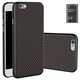 Case Nillkin Synthetic fiber compatible with iPhone 6 Plus, iPhone 6S Plus, (black, without logo hole, Ultra Slim, plastic) #6902048116115