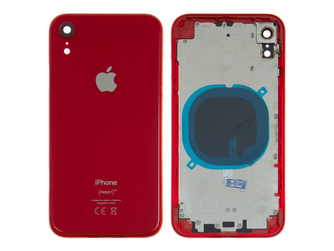 Pantalla LCD puede usarse con iPhone XR, negro, con marco, High Copy, HC,  Self-welded OEM - All Spares