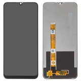 LCD compatible with Realme 5, 5i, 5s, 6i, (black, without frame, Original (PRC), RMX2030, RMX2032, RMX1925, RMX2040, FPC-HTF065H019-A0)