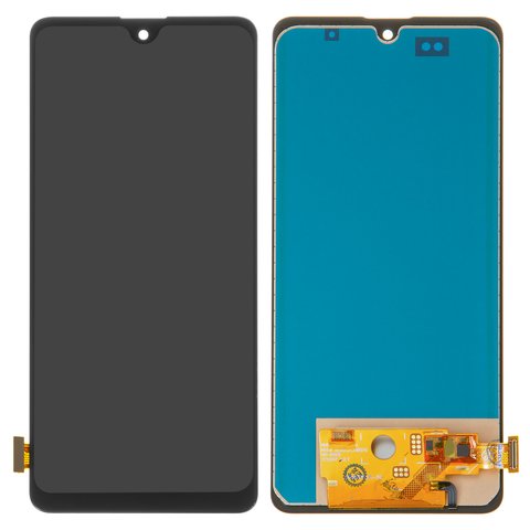 LCD compatible with Samsung A515 Galaxy A51, black, without frame, Copy, TFT  