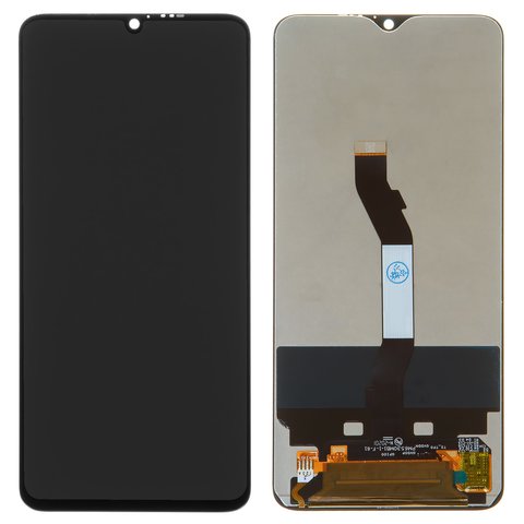 Pantalla LCD puede usarse con Xiaomi Redmi Note 8 Pro, negro, sin marco, High Copy, M1906G7I, M1906G7G