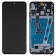 LCD compatible with Huawei P30 Lite, (black, with frame, Original (PRC))