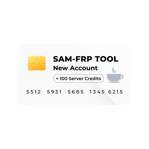 Sam FRP Tool New Account with 100 Server Credits