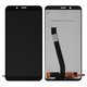 LCD compatible with Xiaomi Redmi 7A, (black, Logo Redmi, without frame, Copy, MZB7995IN, M1903C3EG, M1903C3EH, M1903C3EI)