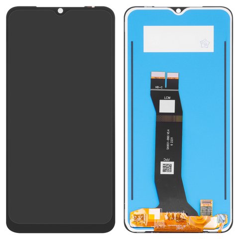 LCD compatible with Huawei Nova Y61, black, without frame, High Copy 