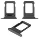 SIM Card Holder compatible with iPhone 13 Pro Max, (gray, double SIM)