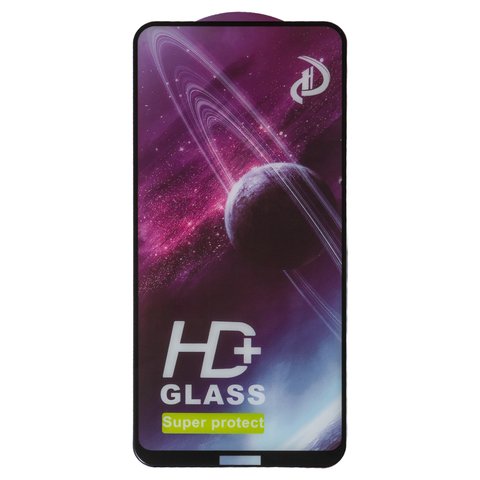 Vidrio de protección templado All Spares puede usarse con Nokia 5.4, Full Glue, compatible con estuche, negro, capa de adhesivo se extiende sobre toda la superficie del vidrio