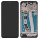 LCD compatible with Motorola Moto G14 PAYF0010IN, (black, with frame, Original (PRC))