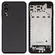 Housing compatible with Samsung A135 Galaxy A13, (black)