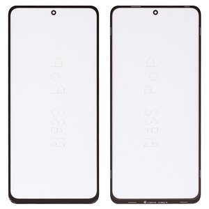 Стекло корпуса G+OCA PRO для Xiaomi Poco X3 NFC, Poco X3 Pro, с OCA пленкой, черное