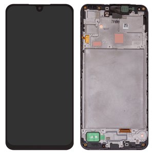 Дисплей для Samsung A165 Galaxy A16, черный, с рамкой, Original PRC 