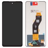 Pantalla LCD puede usarse con ZTE Blade A75 4G, Blade V60 Design, Nubia V60 Design, negro, sin marco, High Copy, (Z2350)