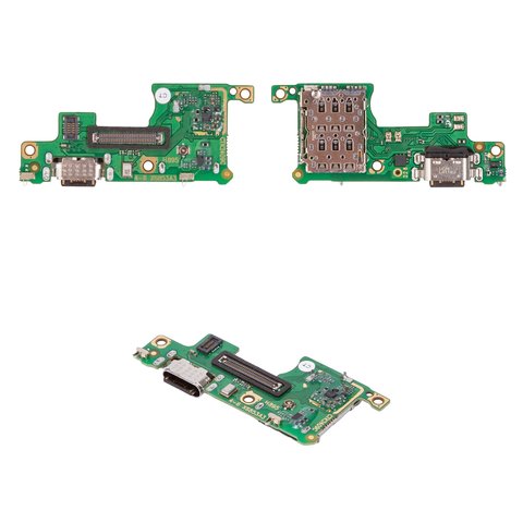 Flat Cable compatible with Infinix Note 40 X6853 , Note 40 Pro X6850 , charge connector, with components, Original PRC , charging board 