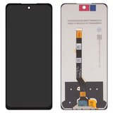 LCD compatible with Tecno Spark 20 Pro (KJ6); Infinix Hot 40 (X6836), Hot 40 Pro (X6837), (black, without frame, High Copy, FPC6805)