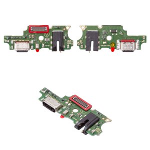 Шлейф для Infinix Hot 40 X6836 , Hot 40 Pro X6837 , коннектора зарядки, с компонентами, Original PRC , плата зарядки