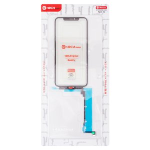 Сенсорный экран G+OCA PRO для iPhone 11 Pro Max, с ОСА пленкой, черный, без микросхемы