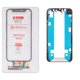 Touchscreen G+OCA PRO compatible with iPhone 12 mini, (with OCA film, with frame, black, without microcircuit)