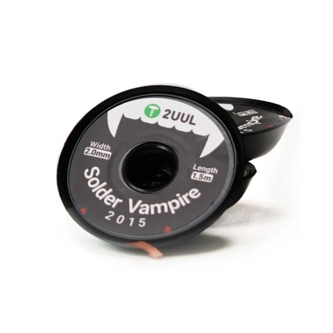 Лента оплетка 2UUL DW15 2015, Ш  2,0 мм, Д  1,5 м