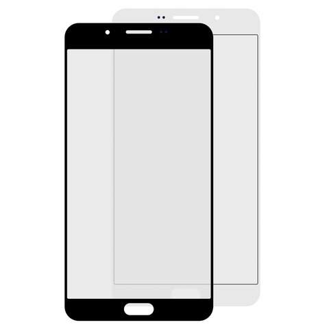 Housing Glass compatible with Samsung A910 Galaxy A9 2016 , white 