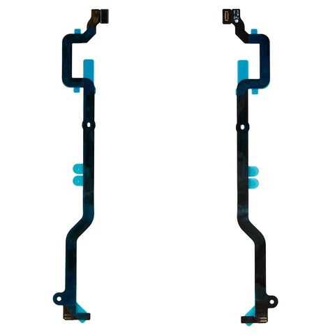 Flat Cable compatible with iPhone 6, menu button, for mainboard, with components 