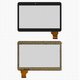 Touchscreen compatible with China-Tablet PC 10,1"; Tesla Atom; Assistant AP-115G IPS HD, (black, 240 mm, 50 pin, 162 mm, capacitive, 10,1") #YCG-C10.1-182B-01-F-01/VTC5010A28-FPC-1.0/YLD-CEGA300-FPC-A0/YLD-CEGA300-FPC-A1/WSD-A300 JGDX